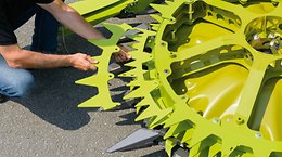 Structure modulaire des disques de transport et de coupe - JAGUAR Outils frontaux