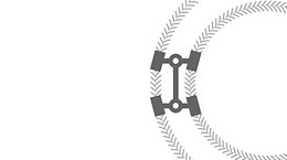 2 Quatre roues directrices.
Synchronisation parfaite du pont arrière, mais braquage dans le sens opposé à celui du pont avant
Braquage simultané des deux essieux - XERION 5000-4200 Stage V